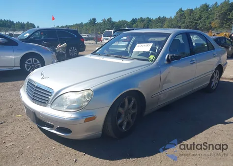 2004 Mercedes-Benz S 430 4Matic z USA, uszkodzony, nr VIN WDBNG83J84A426926